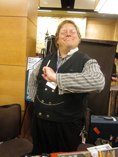 Phil Fogio With Trilobite Cufflink