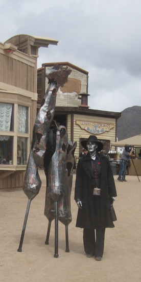 Stilt Powered Giraffe