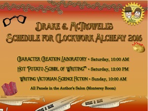 Clockwork Alchemy 2016 Schedule Fancy