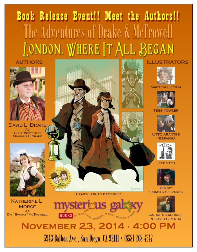 Mysterious Galaxy 8.5x11 Poster